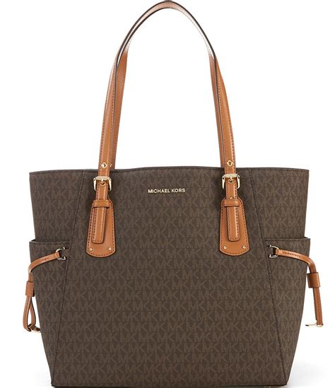 michael kors voyager signature|Michael Kors large voyager tote.